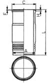 Camasa cilindru 89464110 KOLBENSCHMIDT