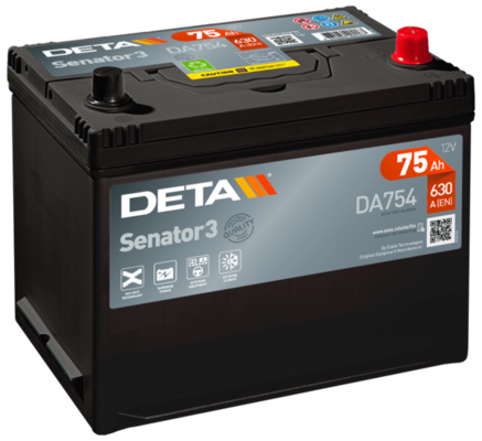 Baterie de pornire DA754 DETA