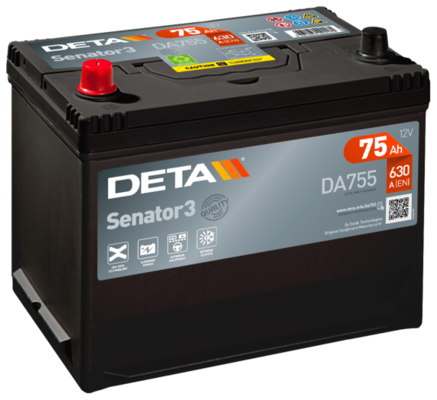 Baterie de pornire DA755 DETA