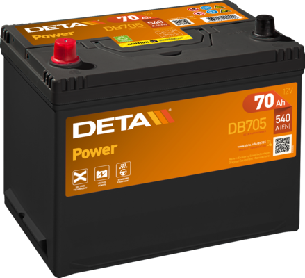 Baterie de pornire DB705 DETA