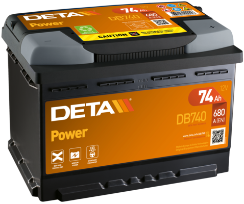 Baterie de pornire DB740 DETA