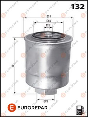 Filtru combustibil E148111 EUROREPAR