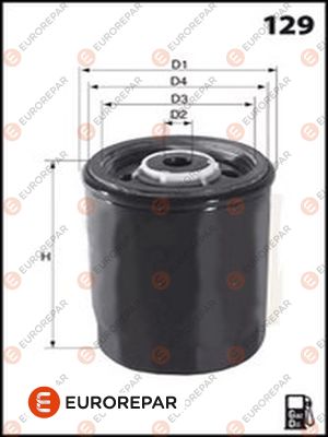 Filtru combustibil E148108 EUROREPAR