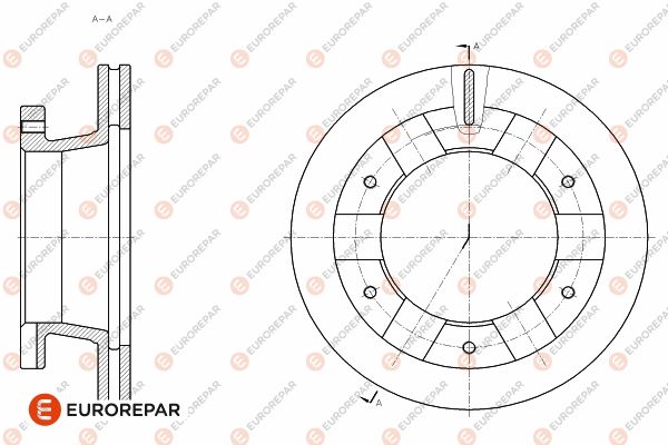 Disc frana 1642781380 EUROREPAR