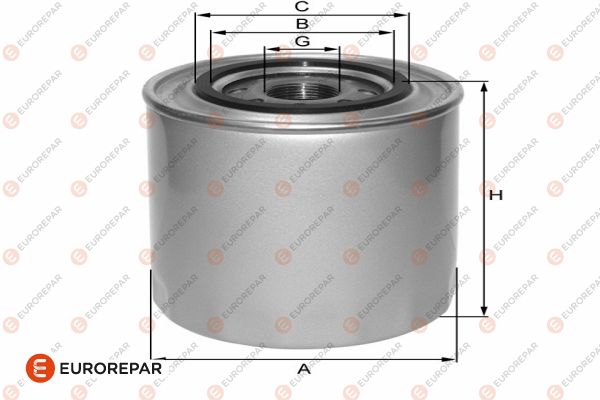Filtru ulei 1682289180 EUROREPAR