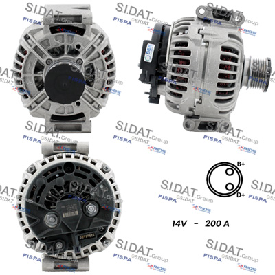 Generator / Alternator A12BH0561 FISPA