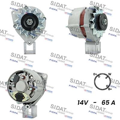 Generator / Alternator A12BH1001A2 FISPA