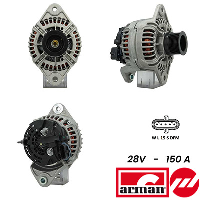 Generator / Alternator A24BH0008AS FISPA