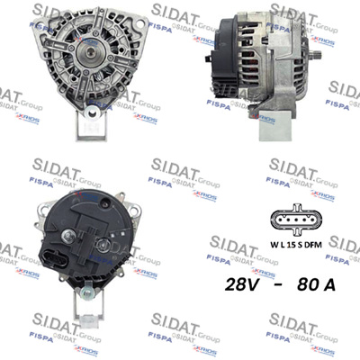 Generator / Alternator A24BH0015 FISPA