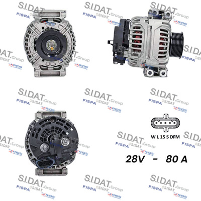 Generator / Alternator A24BH0016 FISPA