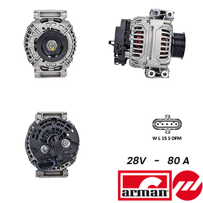 Generator / Alternator A24BH0016AS FISPA