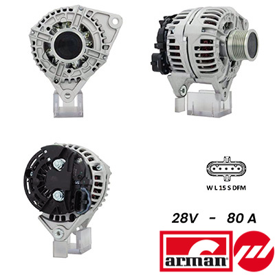 Generator / Alternator A24BH0019AS FISPA