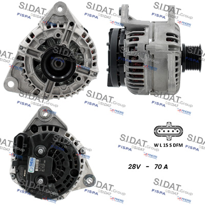 Generator / Alternator A24BH0025 FISPA