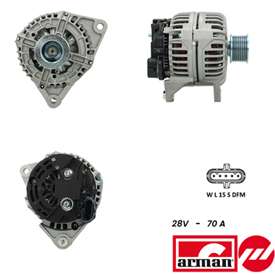 Generator / Alternator A24BH0025AS FISPA