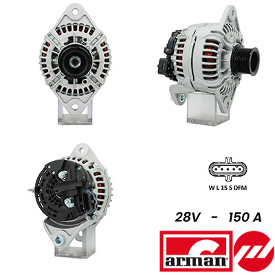 Generator / Alternator A24BH0028AS FISPA