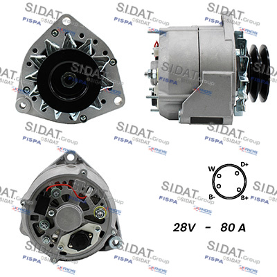 Generator / Alternator A24BH0032A2 FISPA