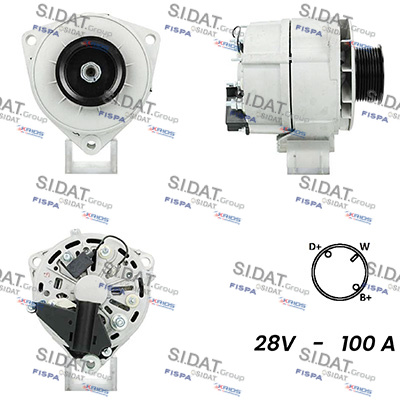 Generator / Alternator A24BH0035A2 FISPA