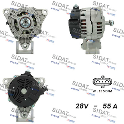 Generator / Alternator A24BH0041A2 FISPA