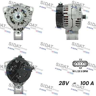 Generator / Alternator A24BH0042A2 FISPA