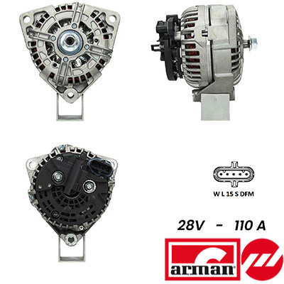 Generator / Alternator A24BH0043AS FISPA