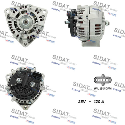 Generator / Alternator A24BH0044 FISPA