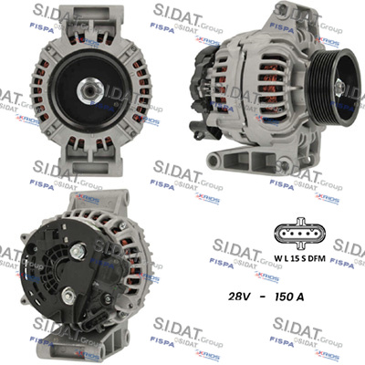 Generator / Alternator A24BH0048 FISPA