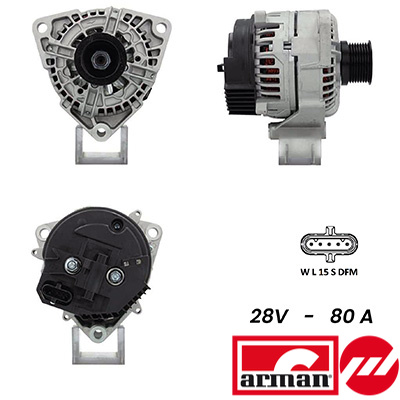 Generator / Alternator A24BH0051AS FISPA