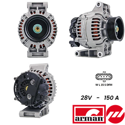Generator / Alternator A24BH0054AS FISPA