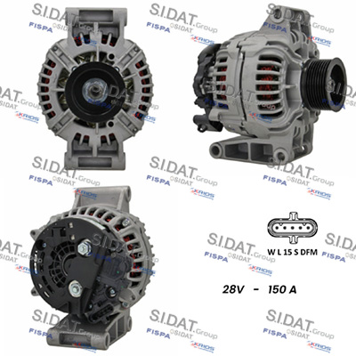 Generator / Alternator A24BH0055 FISPA