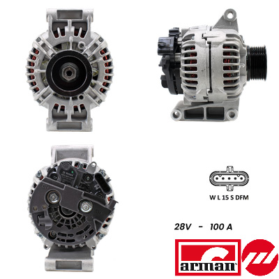 Generator / Alternator A24BH0056AS FISPA