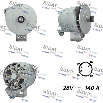 Generator / Alternator A24BH0080A2 FISPA