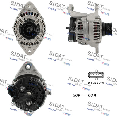 Generator / Alternator A24BH0081 FISPA