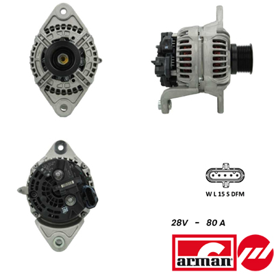 Generator / Alternator A24BH0081AS FISPA