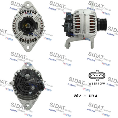 Generator / Alternator A24BH0082 FISPA