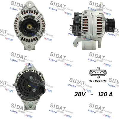 Generator / Alternator A24BH0085 FISPA
