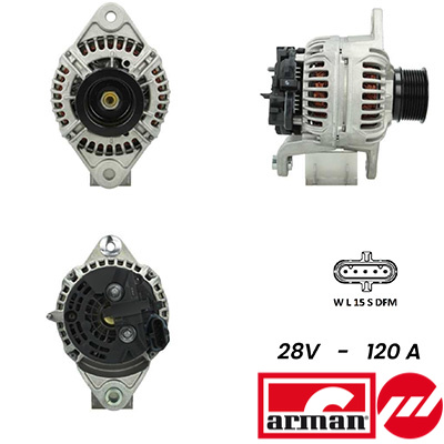 Generator / Alternator A24BH0085AS FISPA