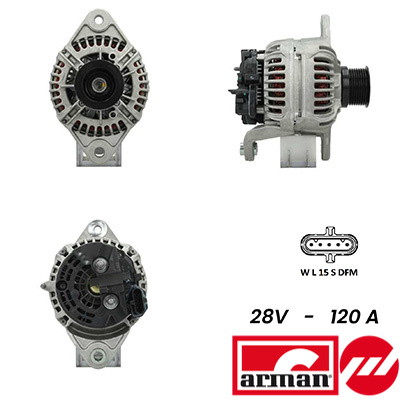 Generator / Alternator A24BH0086AS FISPA