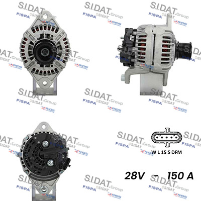Generator / Alternator A24BH0087AS FISPA