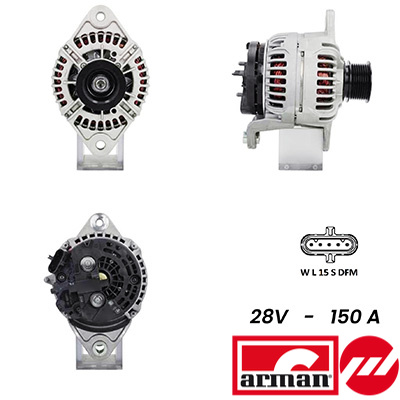 Generator / Alternator A24BH0088AS FISPA