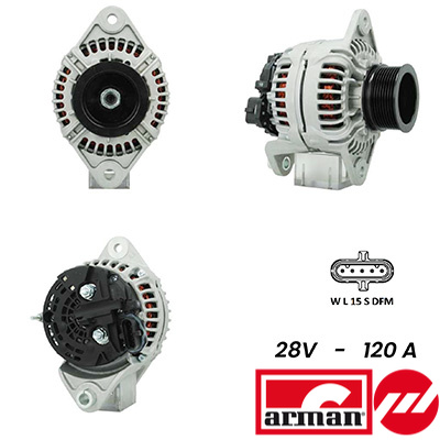 Generator / Alternator A24BH0089AS FISPA