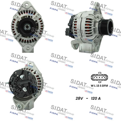 Generator / Alternator A24BH0090 FISPA