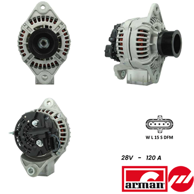 Generator / Alternator A24BH0090AS FISPA