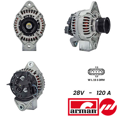 Generator / Alternator A24BH0092AS FISPA