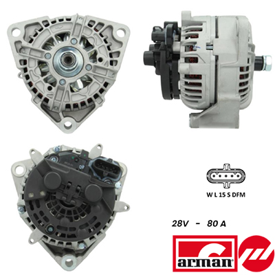 Generator / Alternator A24BH0093AS FISPA