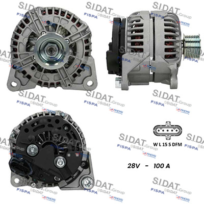 Generator / Alternator A24BH0096 FISPA
