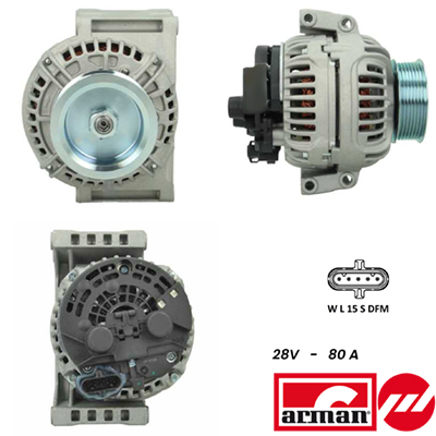 Generator / Alternator A24BH0097AS FISPA