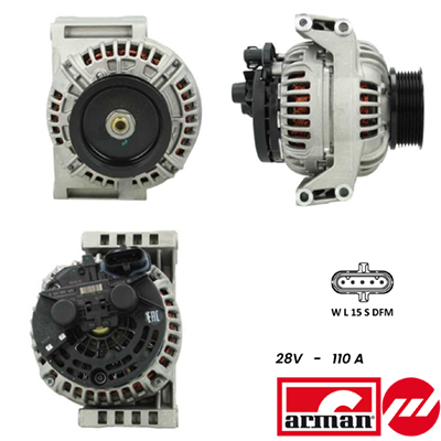 Generator / Alternator A24BH0098AS FISPA