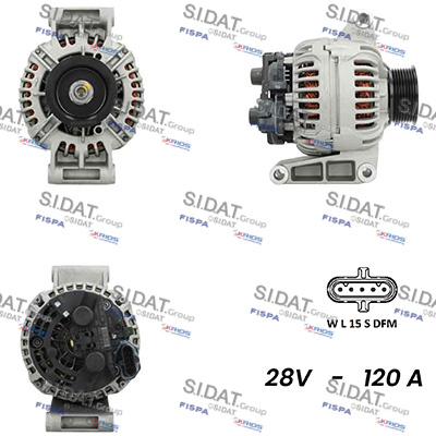 Generator / Alternator A24BH0101A2 FISPA