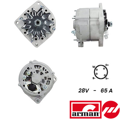 Generator / Alternator A24BH0105AS FISPA