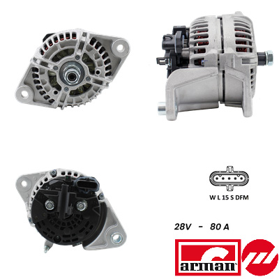 Generator / Alternator A24BH0115AS FISPA